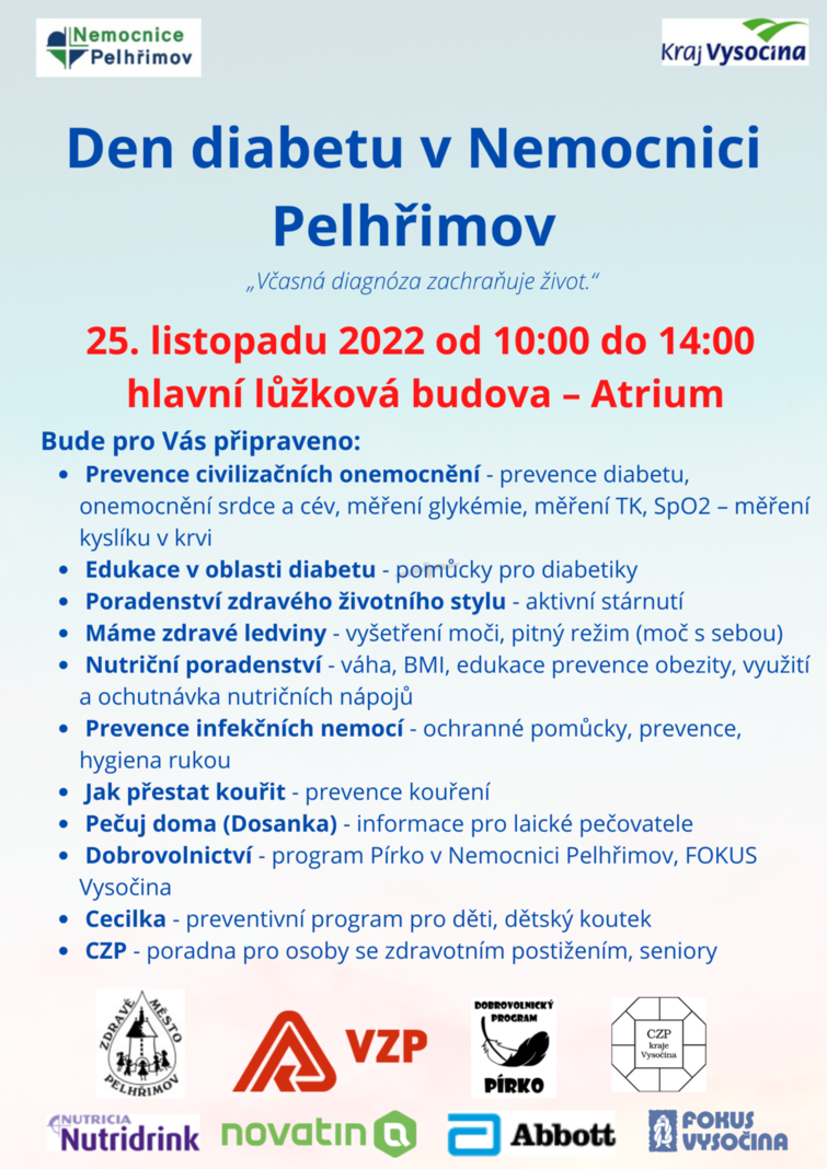 Den diabetu 2022, Nemocnice Pelhřimov.png